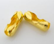 Lås til 2,4 mm kuglekæde guld