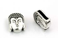 Metal perle Buddha hul 11 x 3 mm