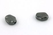 Tibetanske sølv perler Gunmetal 10 stk