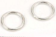 O-ringe Sølvbelagt lukkede 9,2 mm hul 20 stk