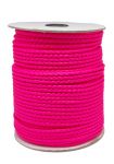 Imiteret lædersnøre ca.4,6 mm pink