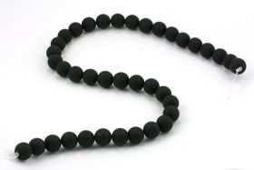 Blackstone perler matte 10 m/m streng 40 cm 