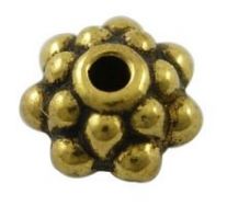 Tibetanske sølv perler Golden 