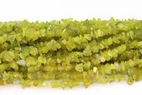 Oliven jade chips