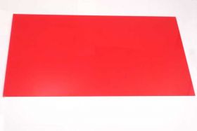Krympeplast ark Rød 29x20 cm 