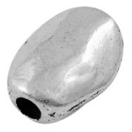 Tibetanske sølv perler 10 stk 