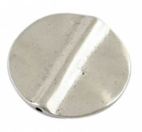 Tibetansk sølvperle 26,5 mm 