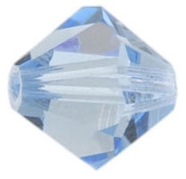 Swarowski crystal perler 6 mm Bicone 