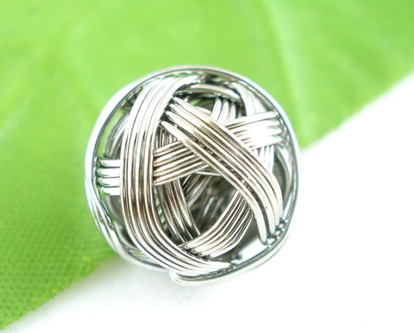 Metal wire perle 15 mm 