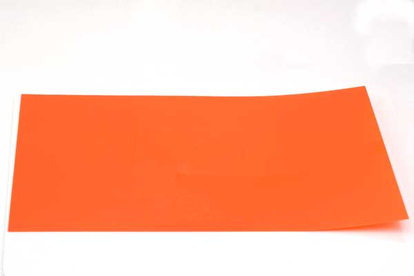 Krympeplast ark Orange 29x20 cm 