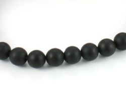 Blackstone perler matte 8 m/m streng 40 cm 