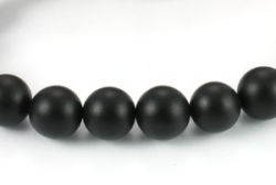Blackstone perler matte 12 m/m streng 40 cm 