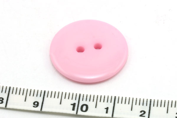 Knap 23 mm lyserød 