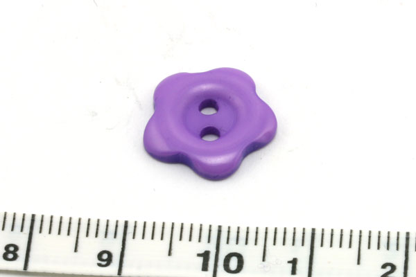 Knap blomst 14 mm Violet 