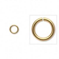 O-ring 5,1 mm hul guldbelagt 100 stk 