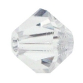 Swarowski crystal perler 6 mm Bicone