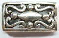 Tibetansk sølvperle 24 x 14 mm