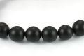 Blackstone perler matte 14 mm streng 40 cm