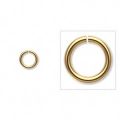 O-ring 5,1 mm hul guldbelagt 100 stk